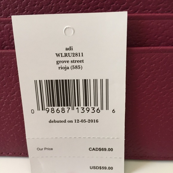 NWT KATE SPADE NEW YORK ADI GROVE STREET WALLET - Picture 5 of 7